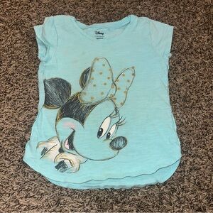 Disney Light Blue Minnie Mouse Tee